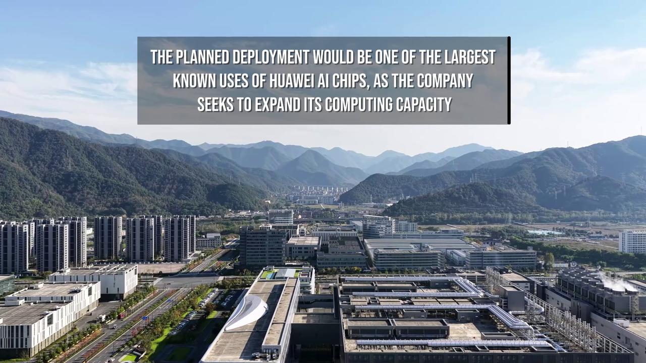 Video thumbnail for DeepSeek Plans Major Huawei AI Chip Deployment for New Data Centre.