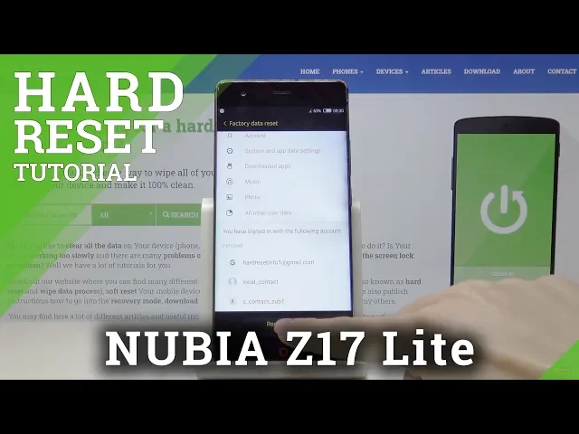 Video thumbnail for How to Factory Reset NUBIA Z17 Lite – Hard Reset