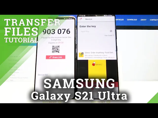 Video thumbnail for Send Anywhere App: Transfer Data from Android Phone to SAMSUNG Galaxy S21 Ultra