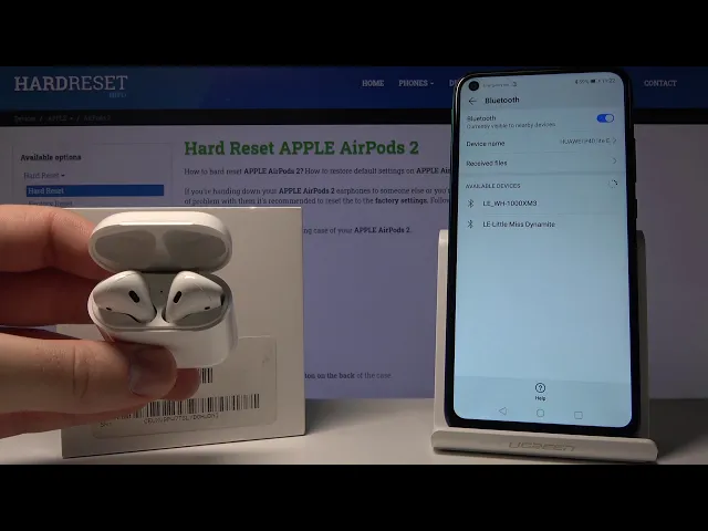 Video thumbnail for How to Pair AirPods 2019 to Android Smartphone