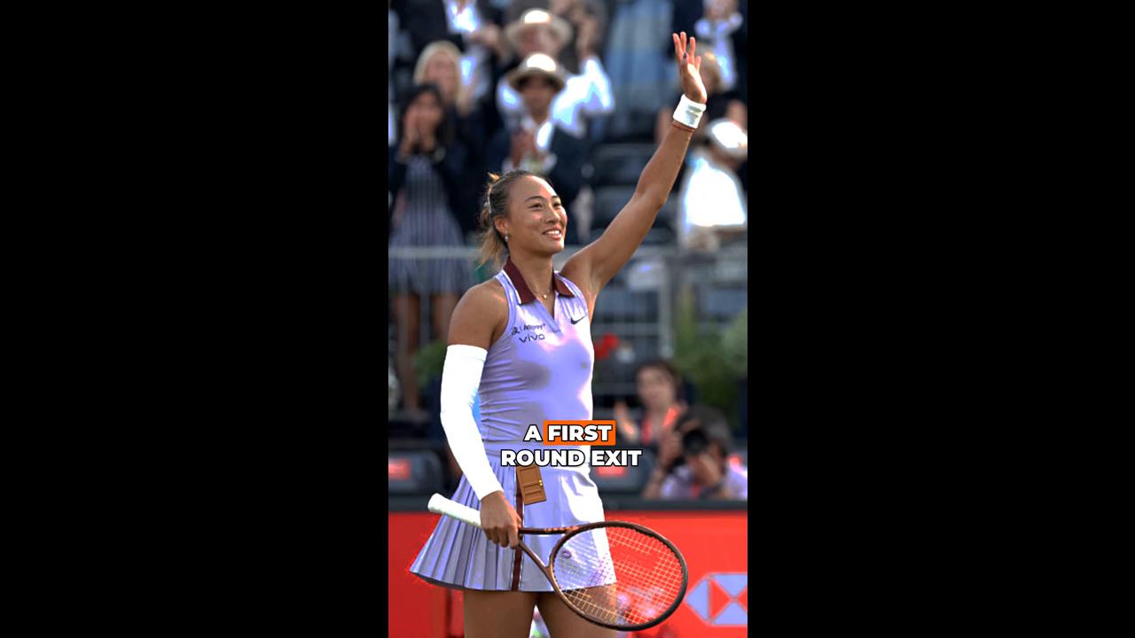 Video thumbnail for From Olympic Gold to Roland Garros Shock — What Happened to Zheng Qinwen?