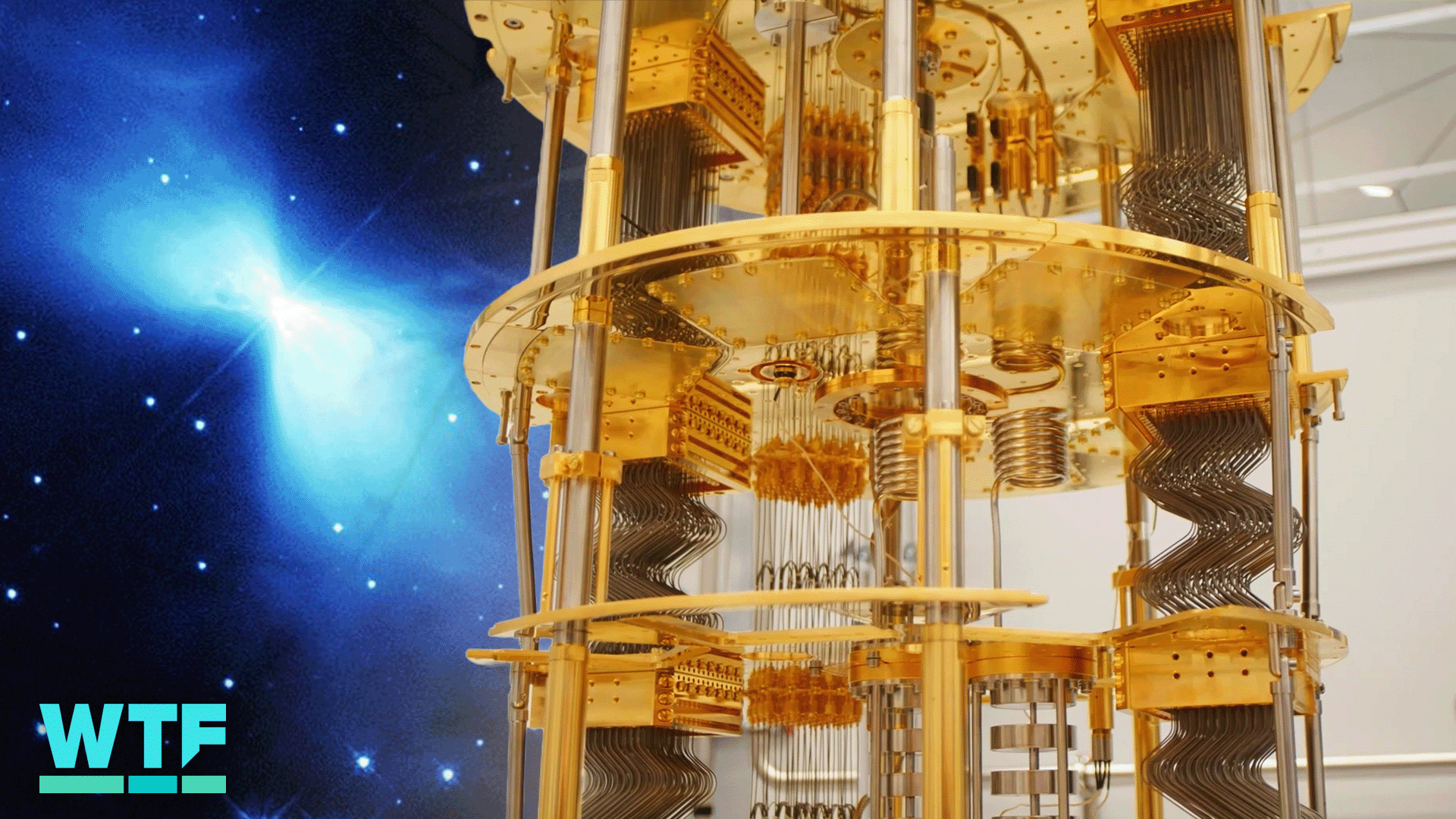 Video thumbnail for These Quantum Computers Won't Work Unless They're Colder Than Space