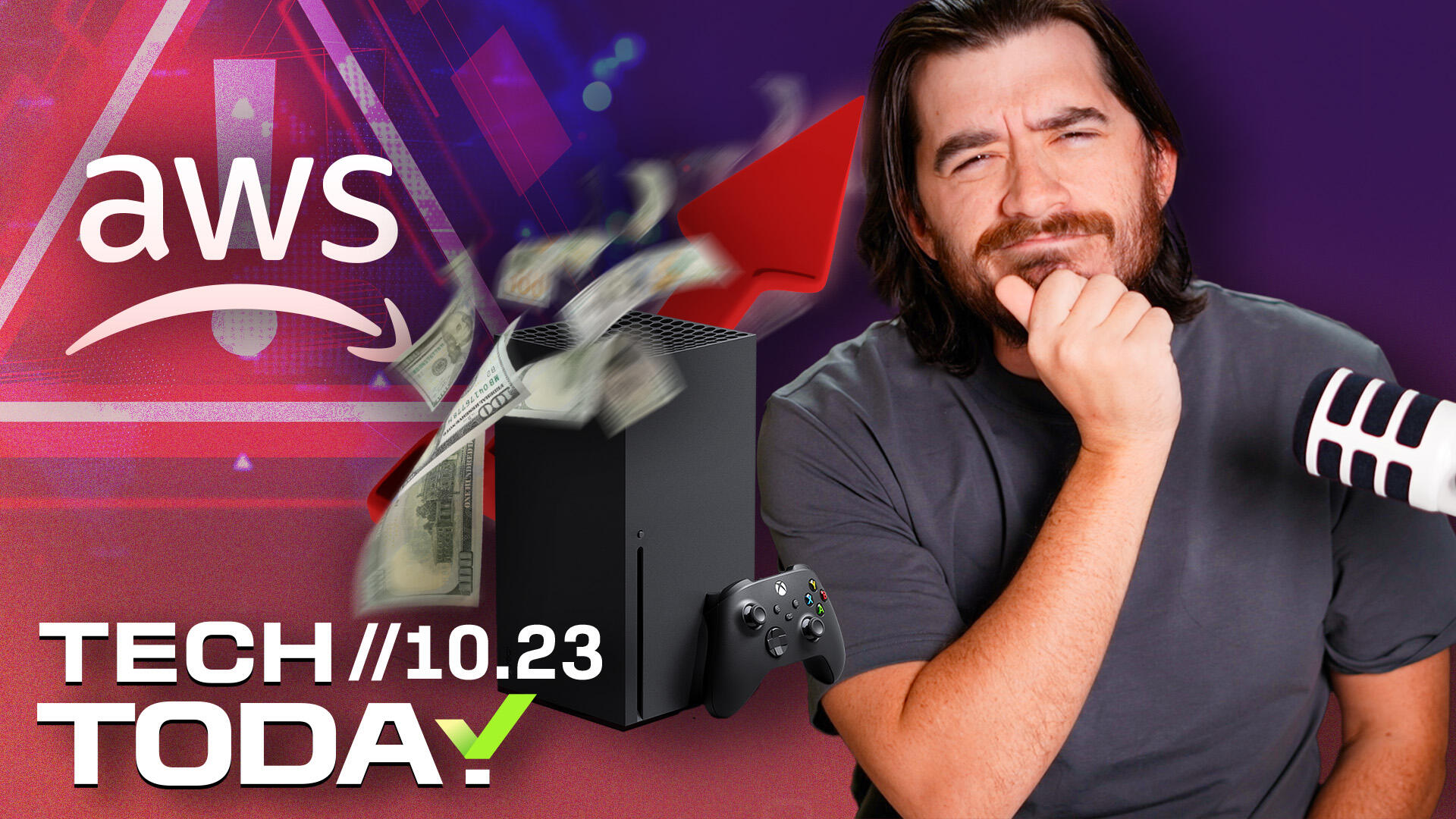 Video thumbnail for Impacts of the Huge AWS Outage, Xbox Continues Price Hikes, Kohler's New Bathroom Camera | Tech Today