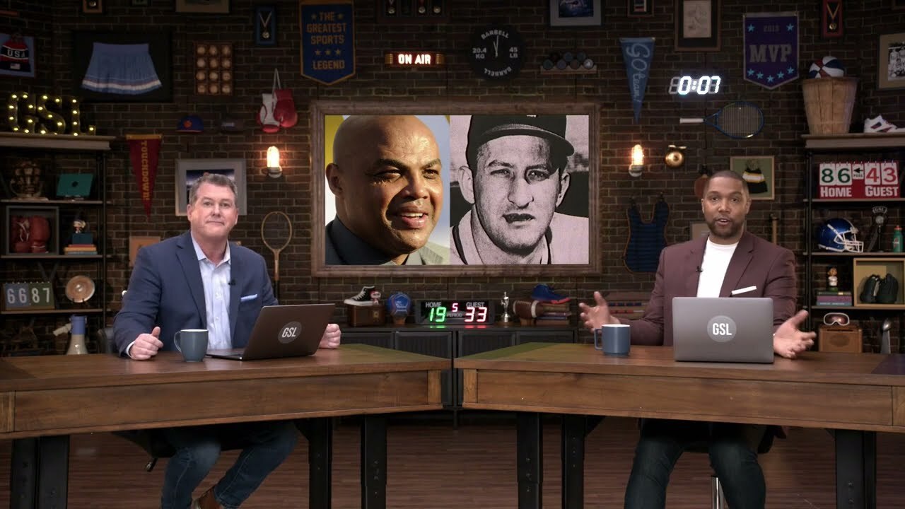 Video thumbnail for Greatest Sports Legends Then and Now - Features the Characters of Charles Barkley and Bob Uecker