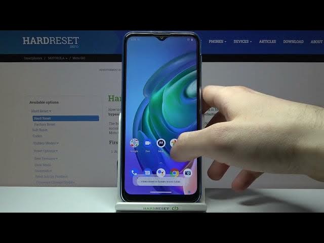 Video thumbnail for How to Use and Set Up the Screen Recorder on the MOTOROLA Moto G10