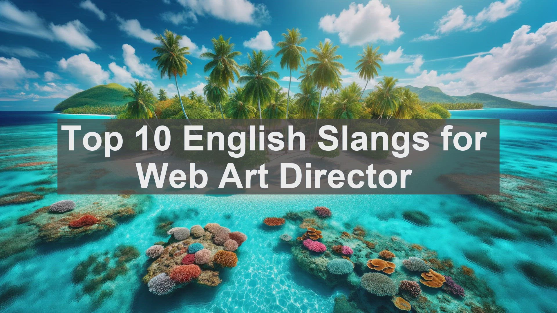 'Video thumbnail for Top 10 English Slangs for Web Art Director'