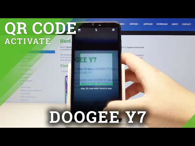 Video thumbnail for How to Enable QR Code Scanning in DOOGEE  Y7 - Scan QR Codes