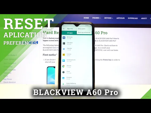 Video thumbnail for How to Reset App Preferences in BLACKVIEW A60 Pro – Restore Apps Settings