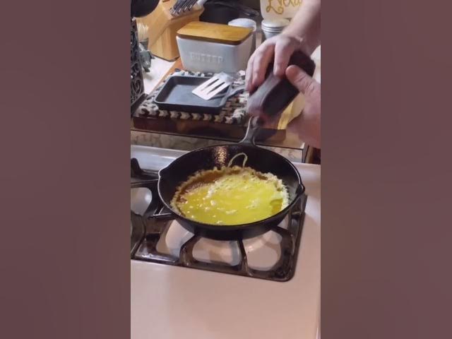 Video thumbnail for You’re Scrambling Eggs All Wrong – Fix It with Cast Iron! 🥄🔥