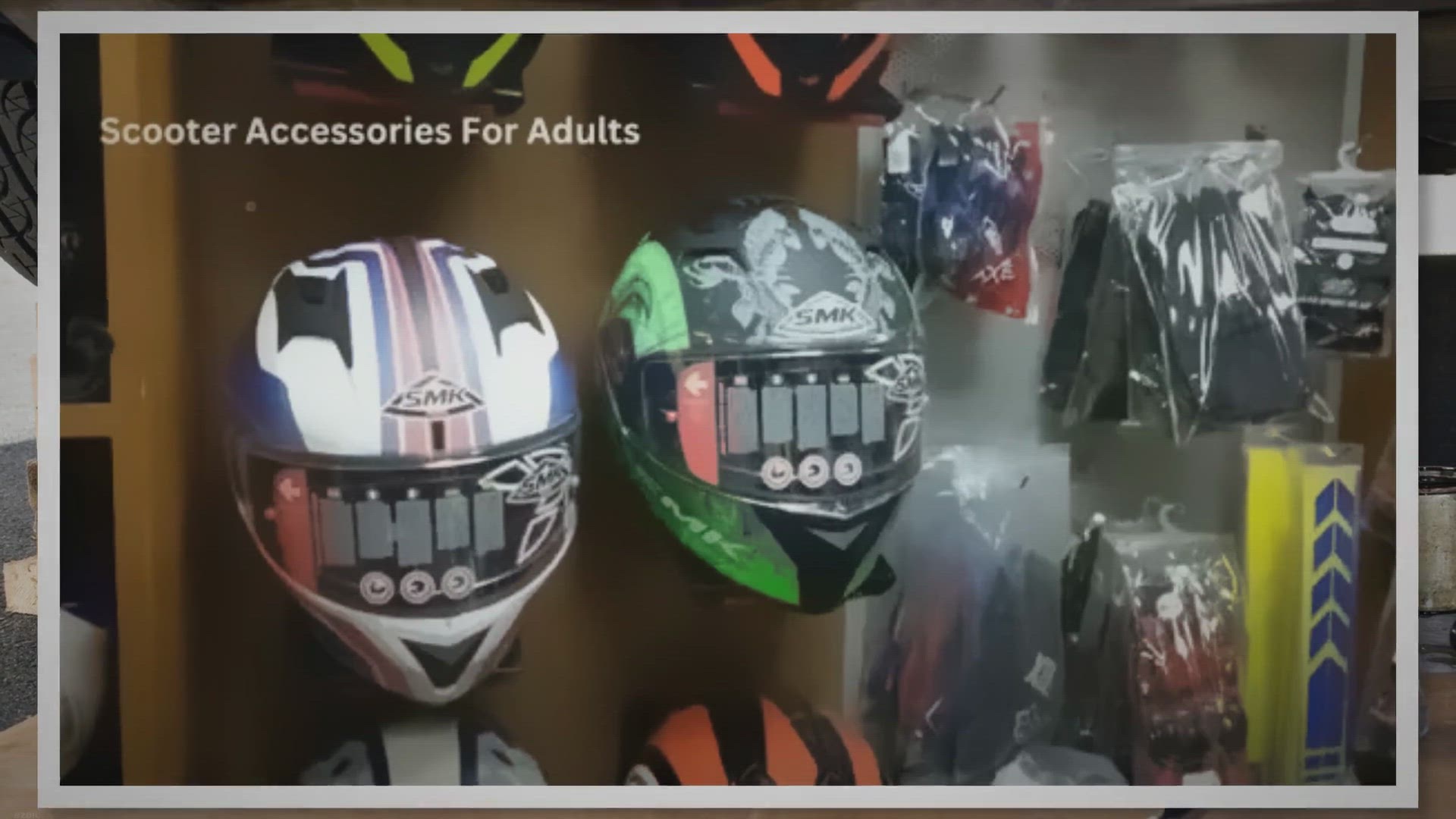 Video thumbnail for scooter accessories for adults