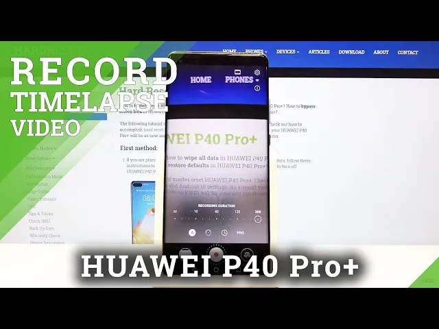 Video thumbnail for How to Create Timelapse in HUAWEI P40 Pro+