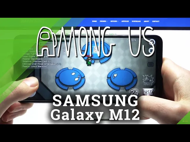 Video thumbnail for Among Us Gameplay on Samsung Galaxy M12 - Check the Galaxy M12 Performance