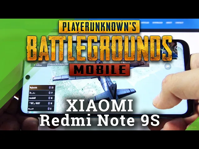 Video thumbnail for PubG Gameplay on Xiaomi Redmi Note 9s – FPS Checkup / Quality Test