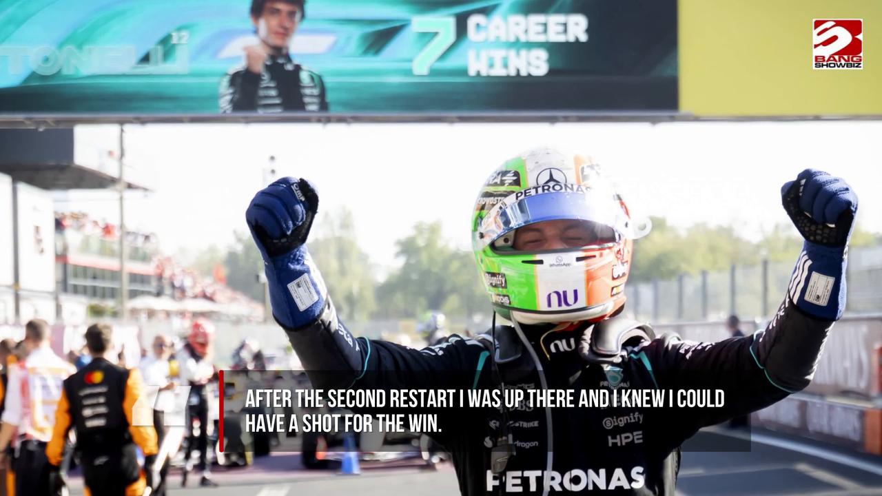 Video thumbnail for 'Dreams come true...' Kimi Antonelli takes a stunning Italian Grand Prix victory