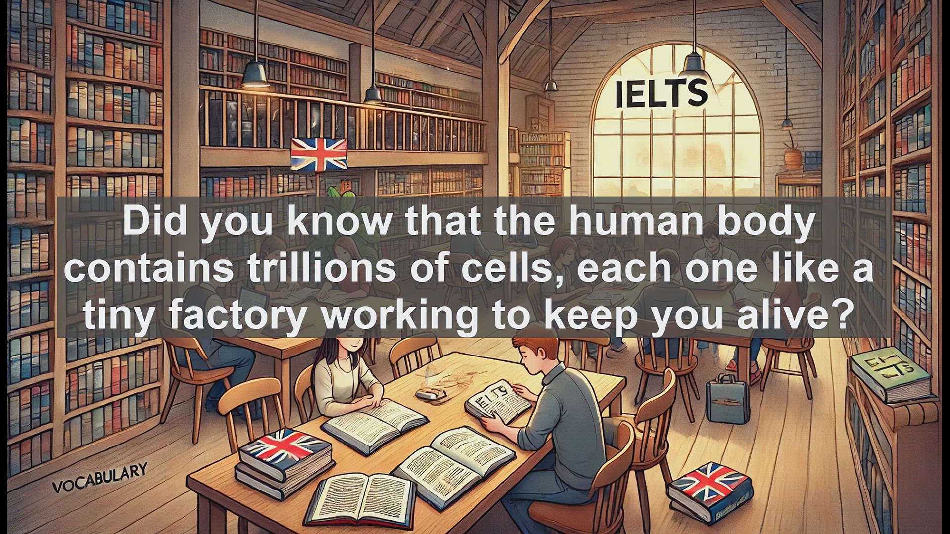 'Video thumbnail for 2500 Must Know IELTS 6.5 Vocabulary - Understanding 'Cell': Key Vocabulary for IELTS Success'