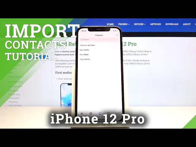 Video thumbnail for How to Import Contacts Stored on iPhone 12 Pro SIM Card