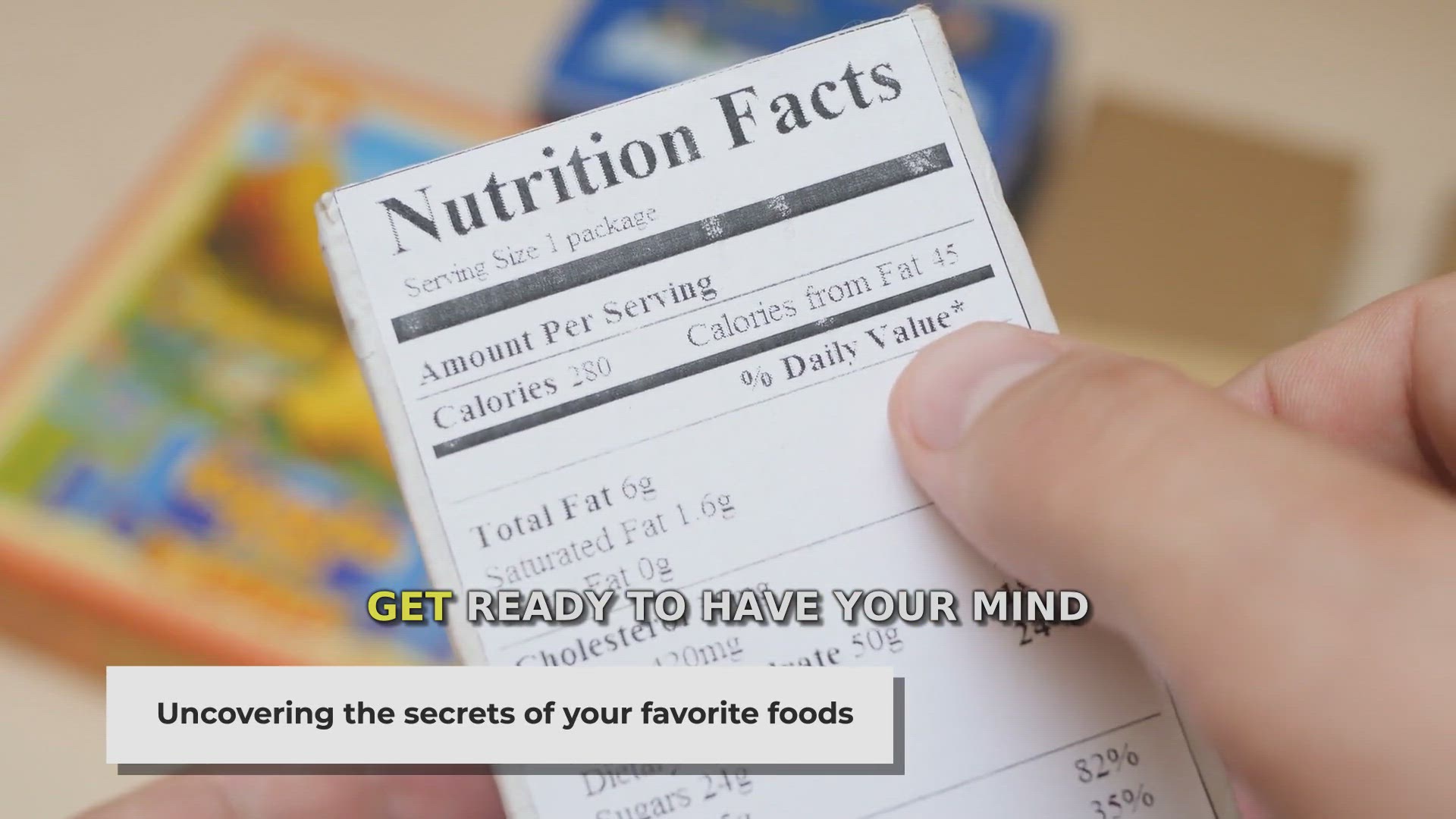 'Video thumbnail for 5 Surprising Nutrition Facts That Will Change How You Eat'