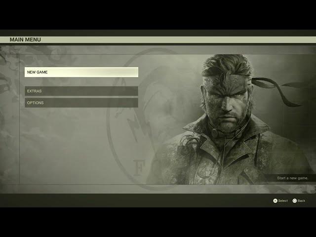 Video thumbnail for Metal Gear Solid Delta: Snake Eater - Playstation 5 Pre Order Bonus | Default Settings Gameplay