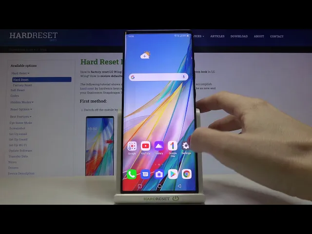 Video thumbnail for How to Enable Touch Sounds on LG Wing – Touch Sounds