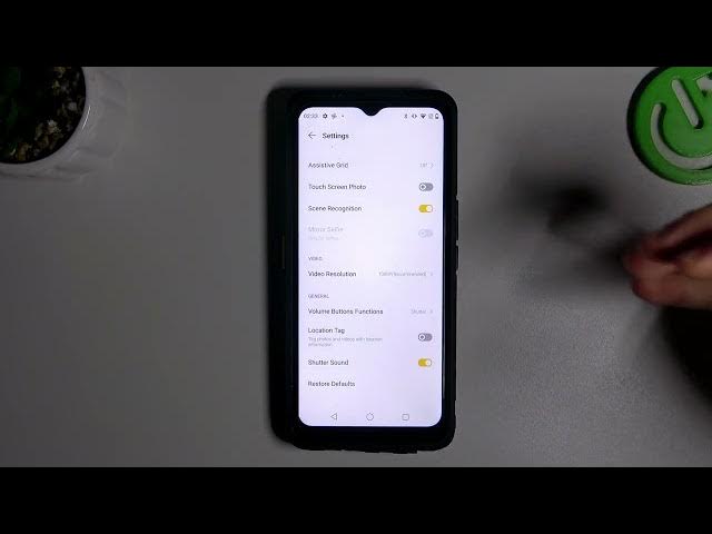 Video thumbnail for How to Turn On & Off Camera Location Tags on CAT S53?