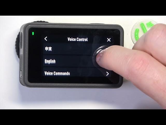 Video thumbnail for DJI OSMO Action 3 - How To Change Voice Control Language