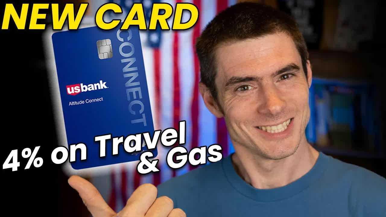 Video thumbnail for Ben Hedges: us bank altitude connect card review - 4% back on travel & gas