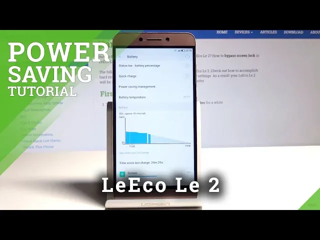 Video thumbnail for How to Extend Battery Life in LeEco Le 2 - Power Saving Mode