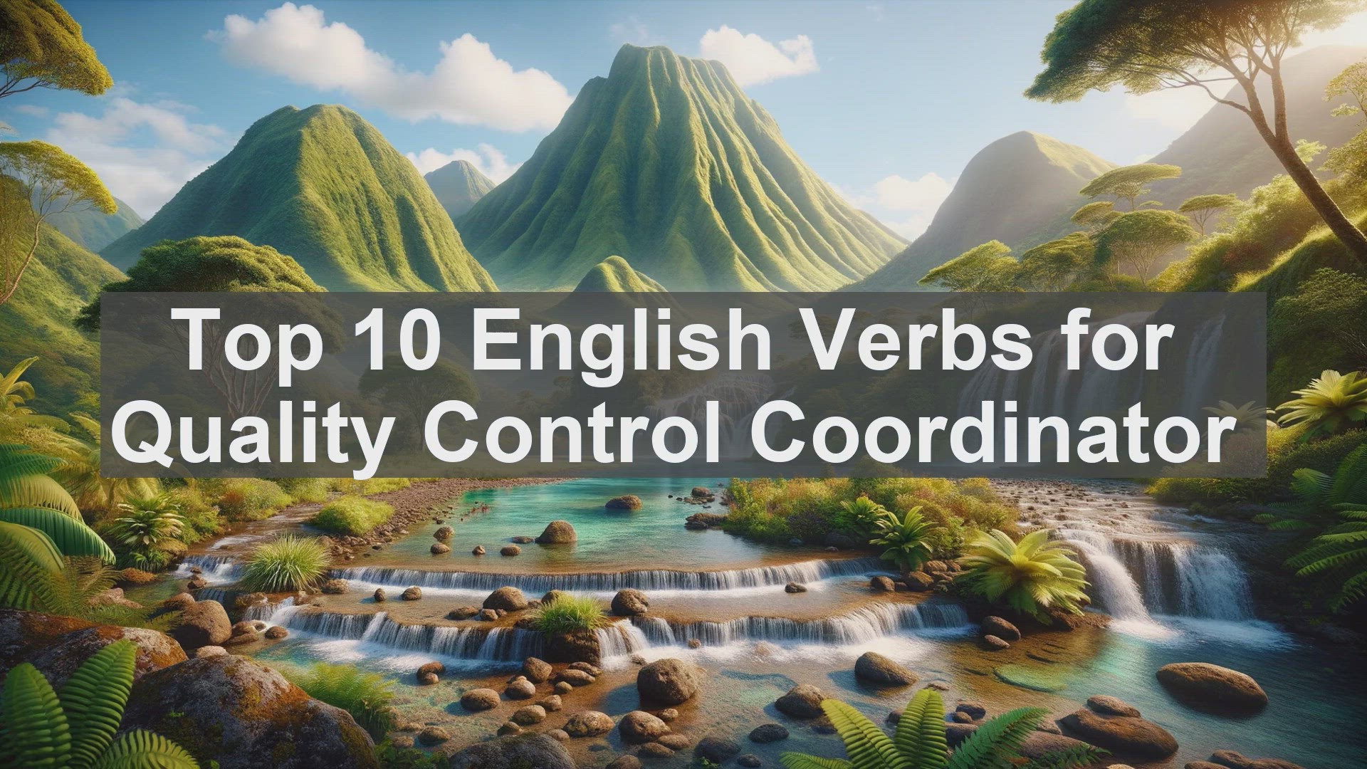 'Video thumbnail for Top 10 English Verbs for Quality Control Coordinator'