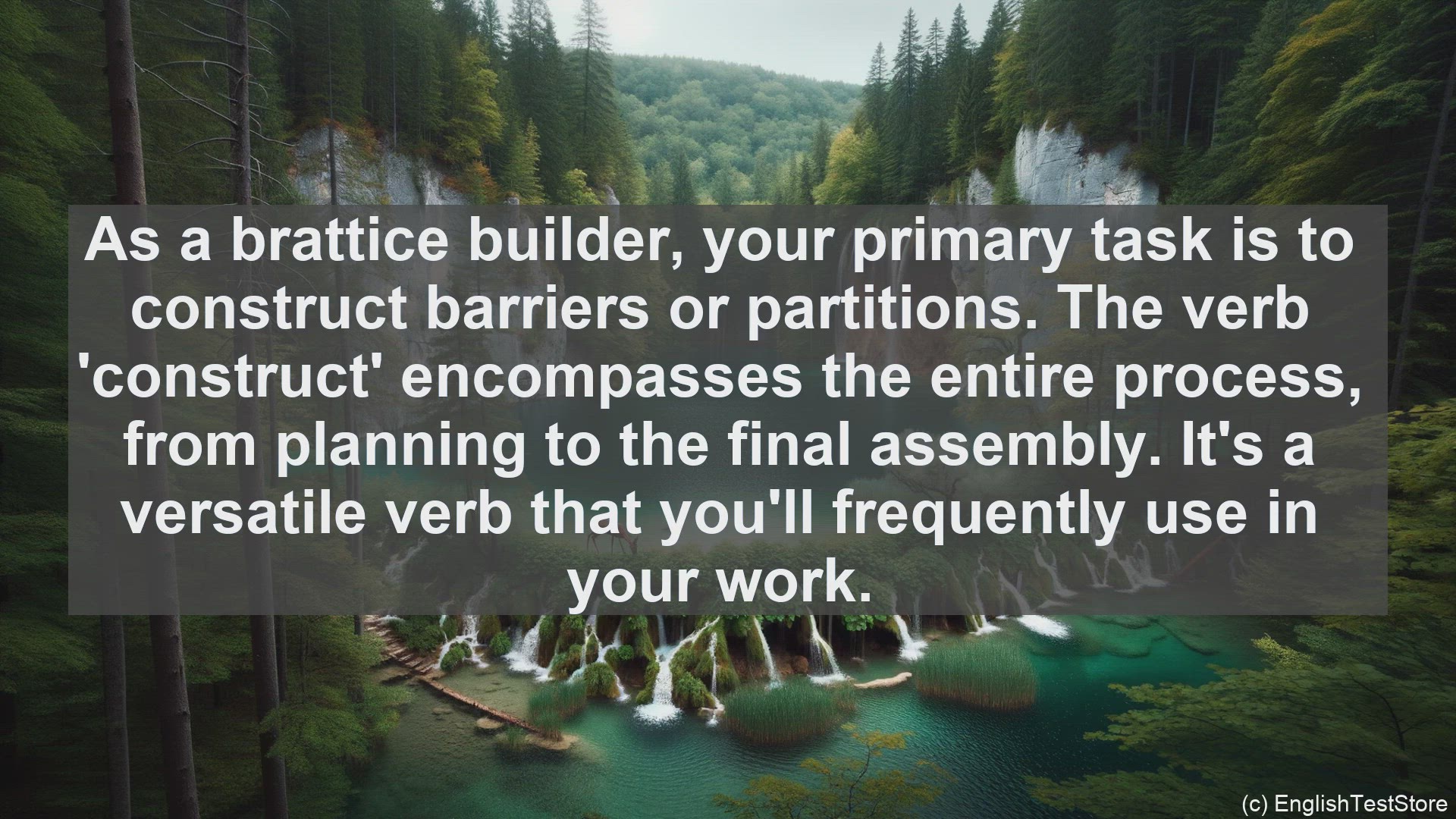 'Video thumbnail for Top 10 English Verbs for Brattice Builder'