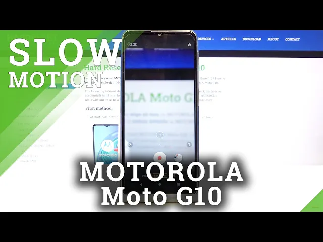 Video thumbnail for How to Record Slow Motion in MOTOROLA Moto G10 – Record Slowed Videos