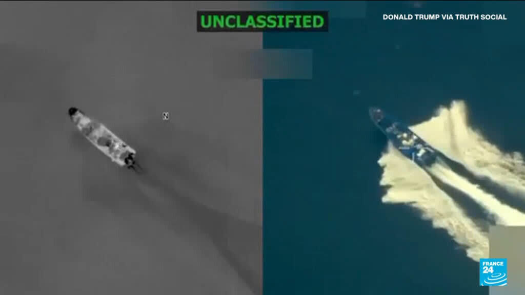 'Video thumbnail for Venezuela accuses US of waging 'undeclared war' in strikes on alleged drug traffickers'