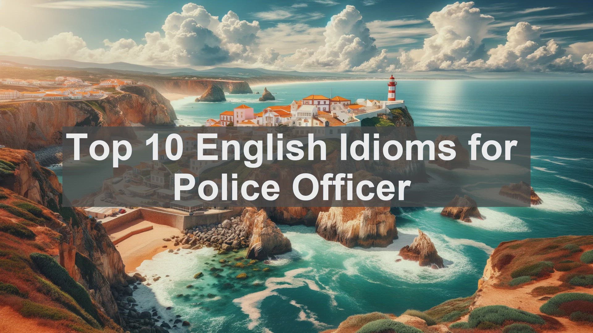 'Video thumbnail for Top 10 English Idioms for Police Officer'