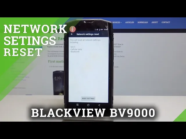 Video thumbnail for BLACKVIEW BV9000 Reset Network Settings / Restore Network Configuration