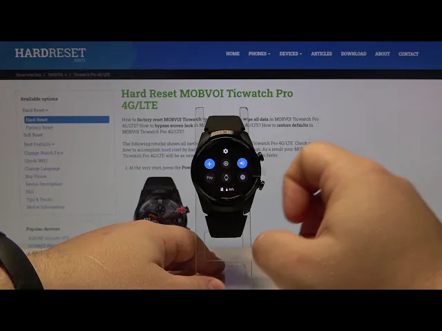 Video thumbnail for How to Activate Airplane Mode in MOBVOI TicWatch Pro 4G – Turn Off Network Connection