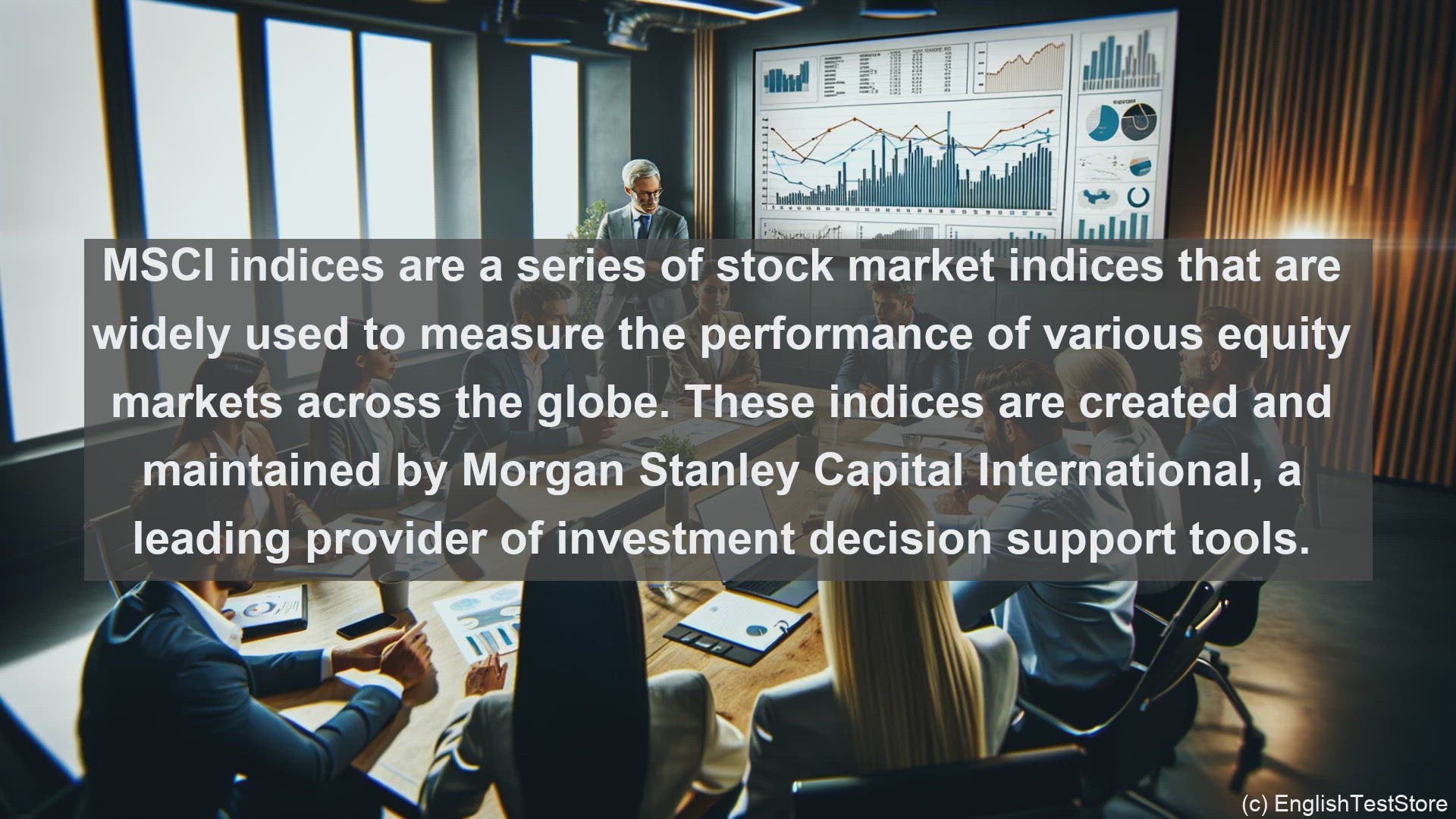 'Video thumbnail for Morgan stanley capital international indices in economics and finance'