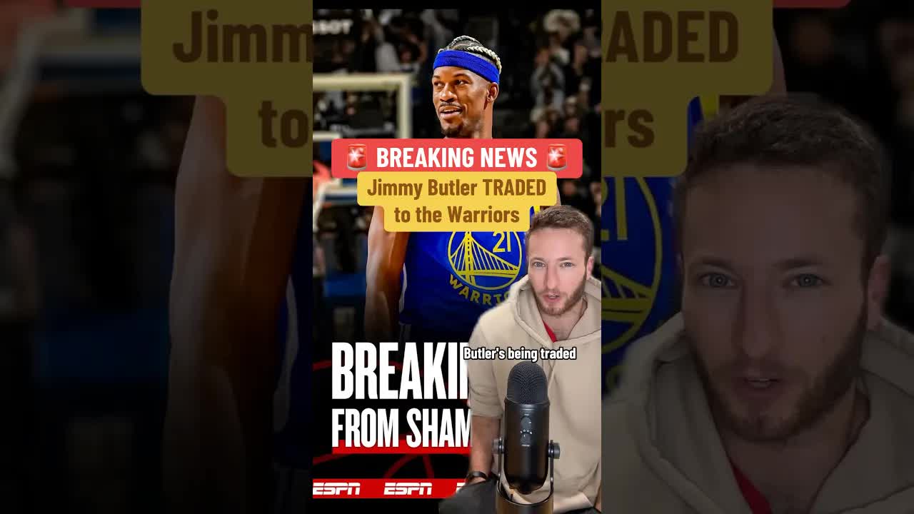 Video thumbnail for Jimmy Butler TRADED to the WARRIORS!