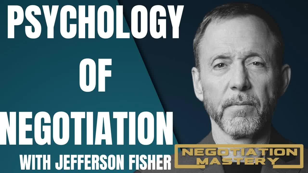 Video thumbnail for Negotiation Mastery: chris voss interviews jefferson fisher on law, negotiation, and the socratic method