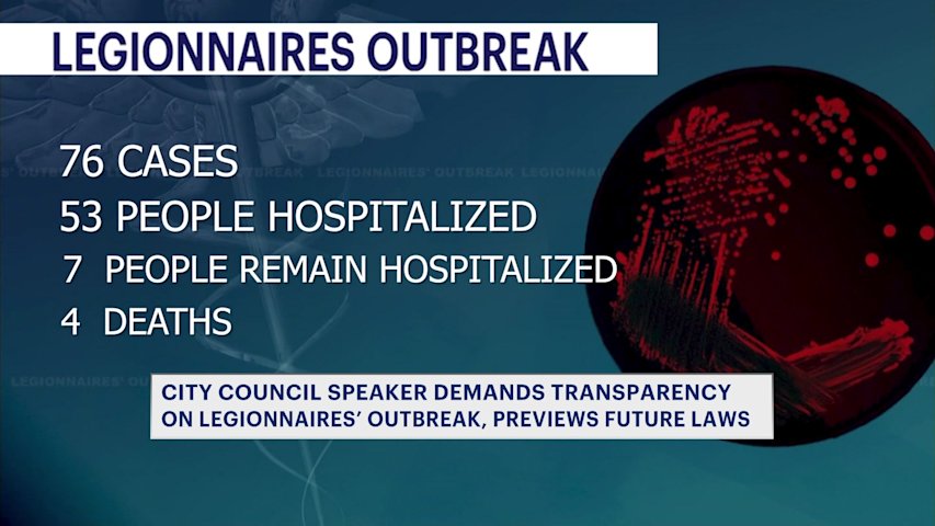 Video thumbnail for 4 dead in Legionnaires’ outbreak as City Council demands answers