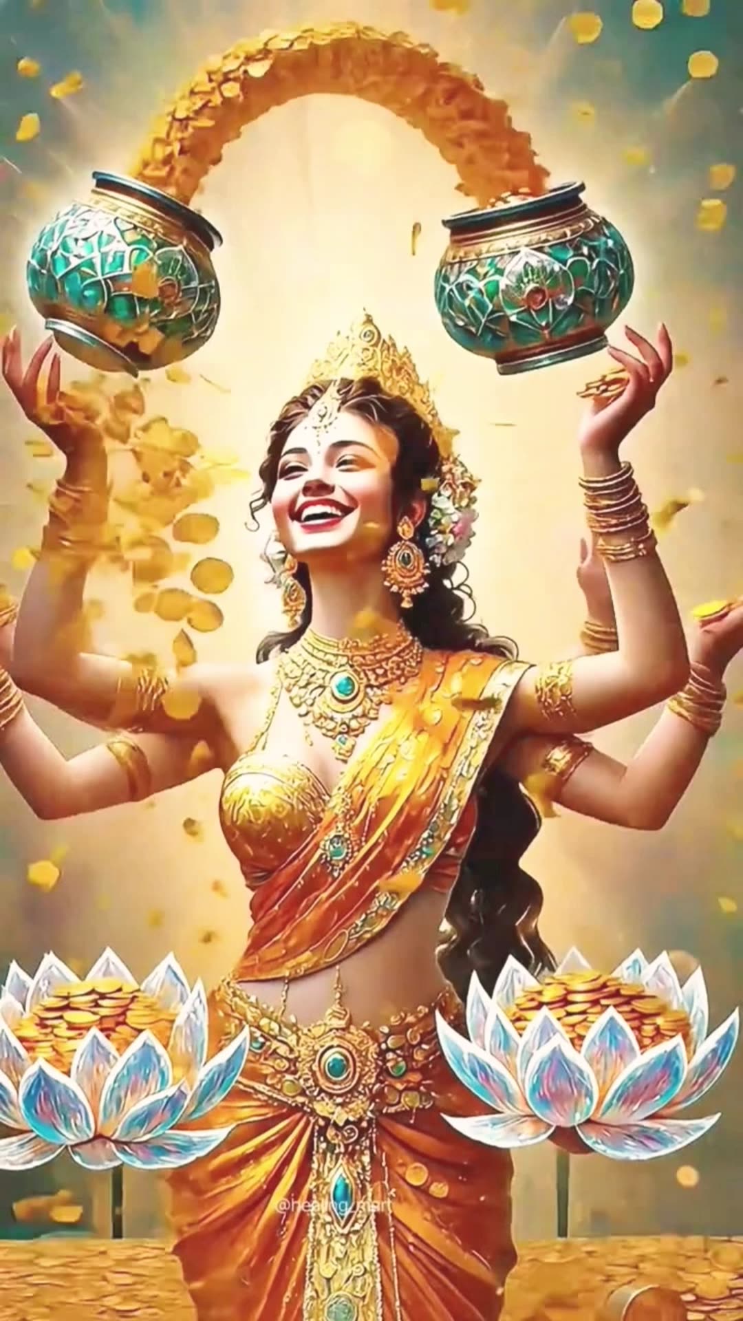 'Video thumbnail for आदिशक्ति माँ लक्ष्मी धन की देवी #short'