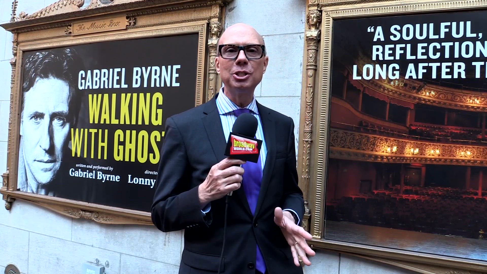 Video thumbnail for Video: Gabriel Byrne Explains What WALKING WITH GHOSTS Is All About