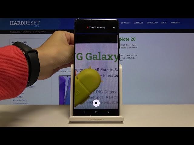 Video thumbnail for How to Record Timelapse Video in SAMSUNG Galaxy Note 20 – Camera Settings