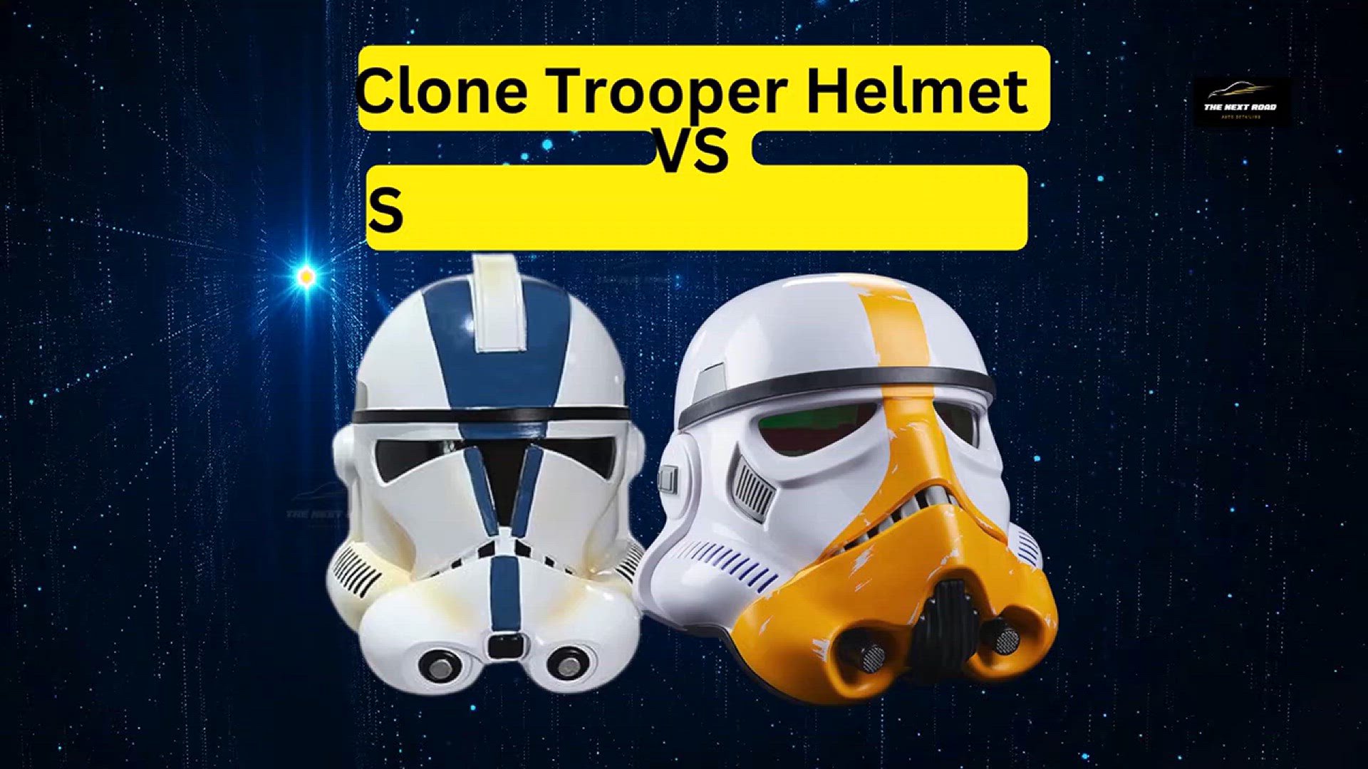 'Video thumbnail for Clone Trooper Helmet VS Stormtrooper Helmet'