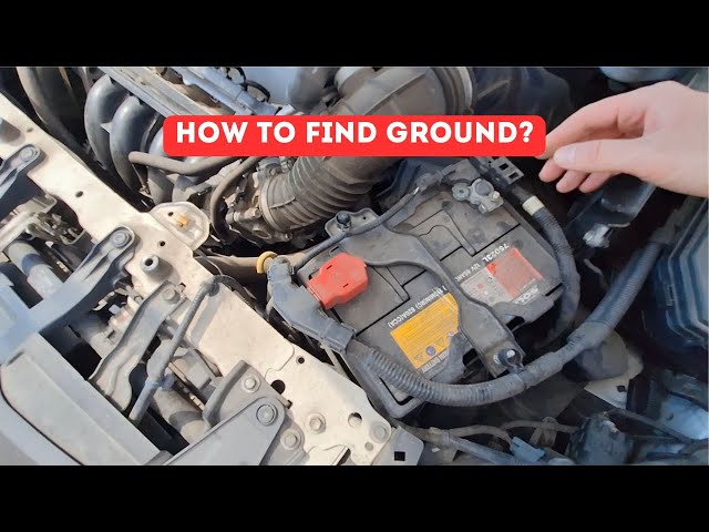 Video thumbnail for How to locate the GROUND cable and connection in your car?