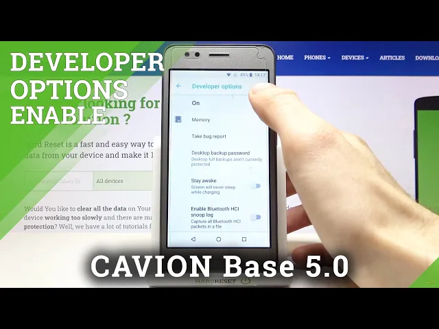 Video thumbnail for How to Enable Developer Options in CAVION Base 5.0 – Show Advanced Developer Settings