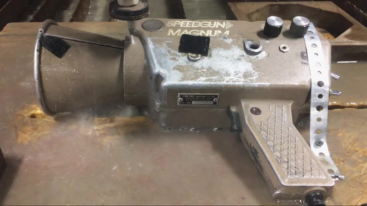 Video thumbnail for CMI INC Speed Gun Waterjet Cutter Prank - How-To & Police Joke