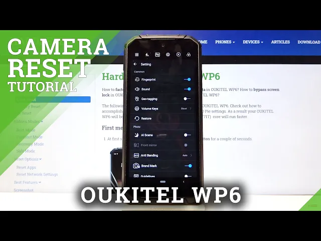 Video thumbnail for How to Reset Camera Settings in OUKITEL WP6 – Restore Default Camera Settings
