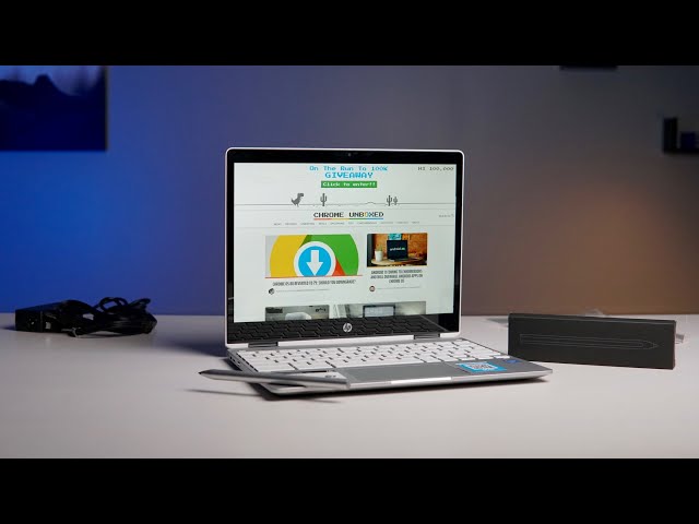 Video thumbnail for HP Chromebook x360 12b Unboxing & Initial Hands-On