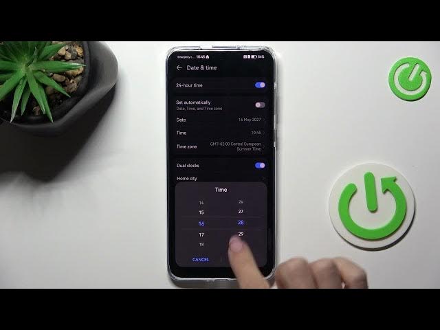 Video thumbnail for How To Adjust Date & Time Settings On HUAWEI P60 PRO
