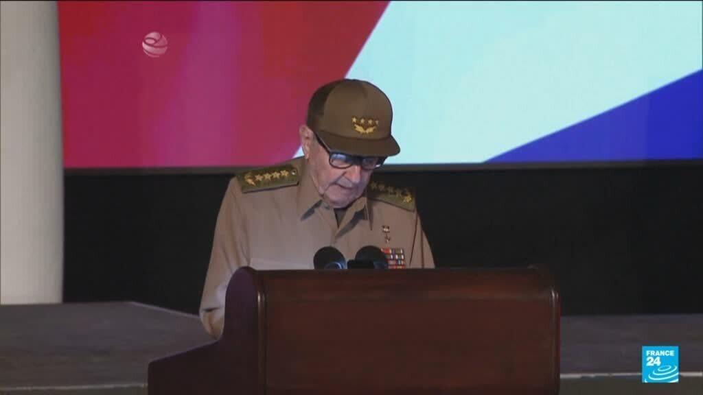 Video thumbnail for Trump escalates pressure on Cuba as US charges Raul Castro with murder