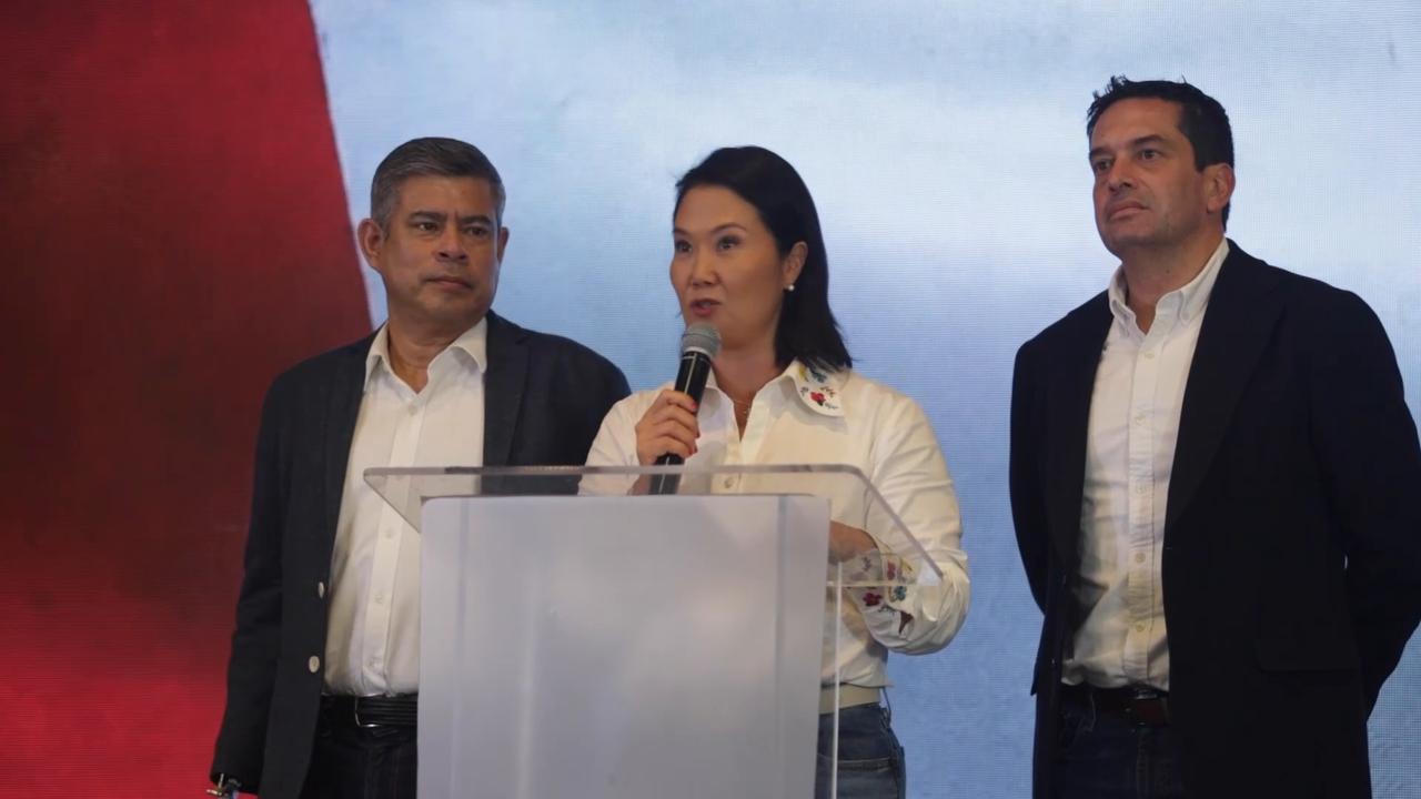 Video thumbnail for Peru: Peru presidential candidate Fujimori urges caution over preliminary election figures in Lima.